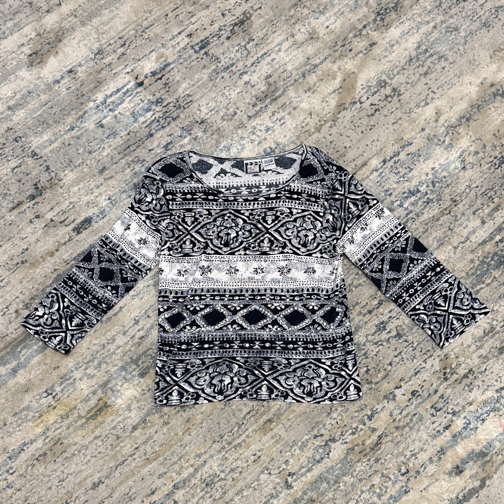 Stylish Black and White Kids Shirt